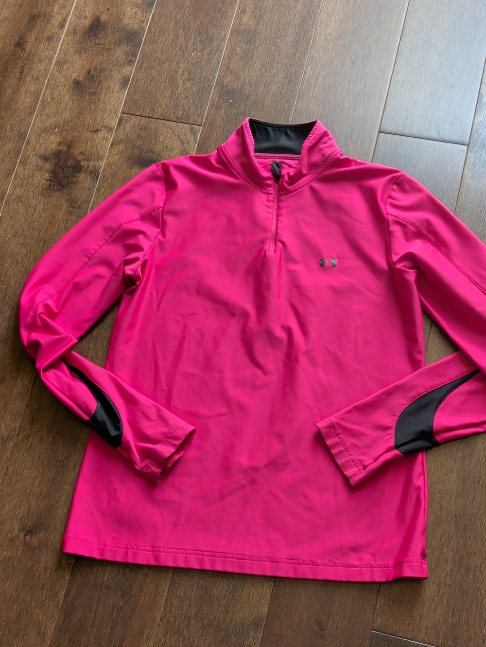 Under Armour Hot Pink Women's Quarter-Zip Performance Pullover